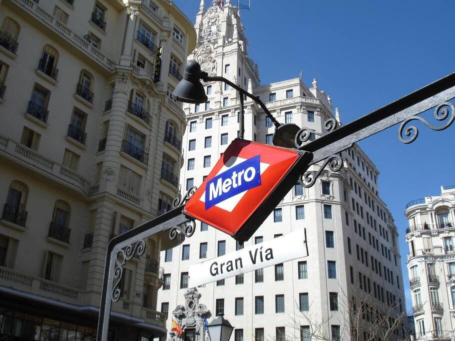 Flat For Groups 8 People In Gran Via-Cgrac4 Apartment Madrid Luaran gambar